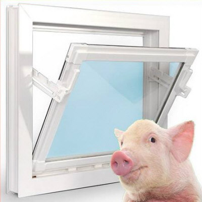 ПВХ окна для скота, коровник, противомоскитные сетки, производитель Польша